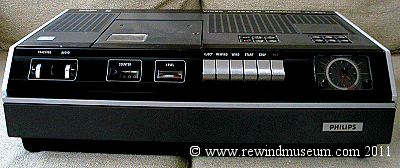 The Philips N1501 VCR.