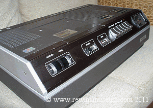 The Philips N1501 VCR.