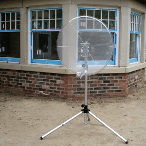 85cm Clear dish