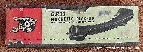 Acos G.P.32 Pickup Arm.