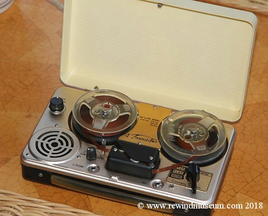 Honeytone portable reel to reel recorder