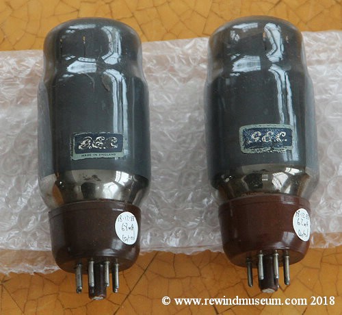 GEC KT66 output valves.