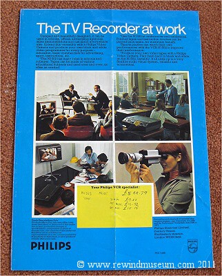 The Philips N1502 brochure.