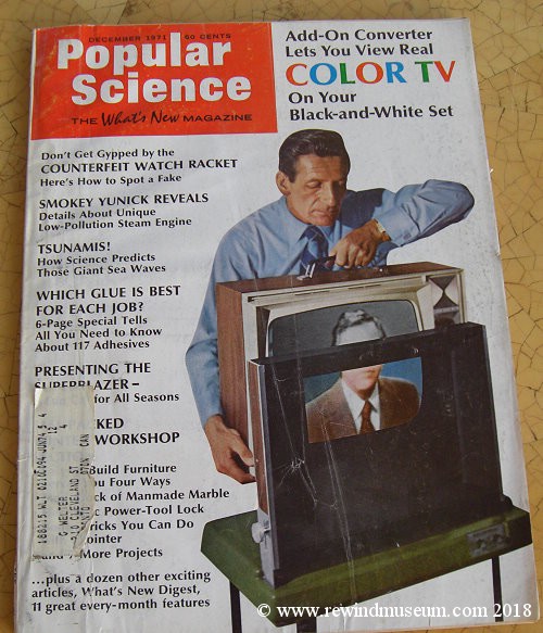 Popular Science Video Dec 1971 issue