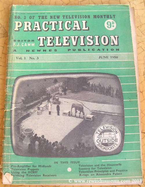 Practical Television magazine. June 1950.