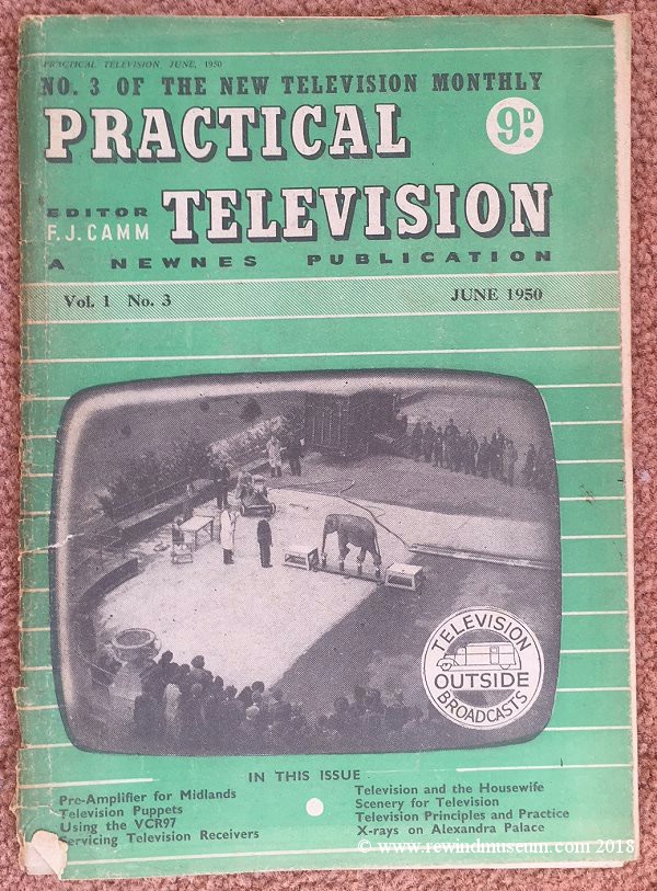 Practical Television magazine. June 1950.