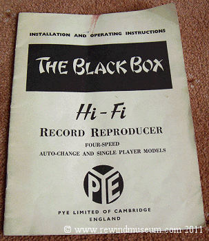 The Pye Black Box.