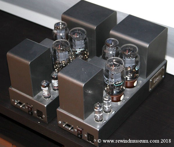 A pair of Quad 11 power amplifiers
