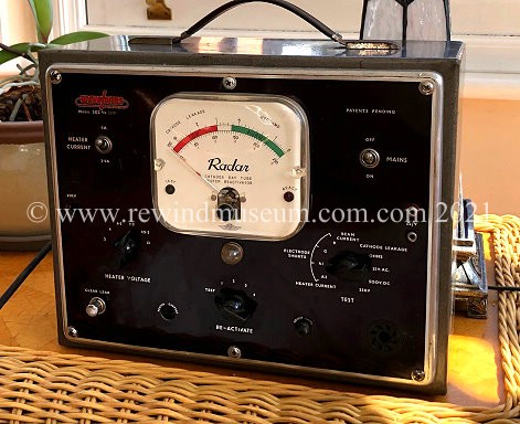 Radar Model 202 CRT Tester Reactivator.