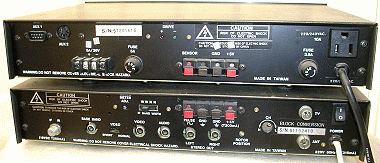 Rochdale TR12E and Rockdale AP100 backs