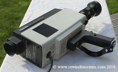 The Sony DXC-1600 camera