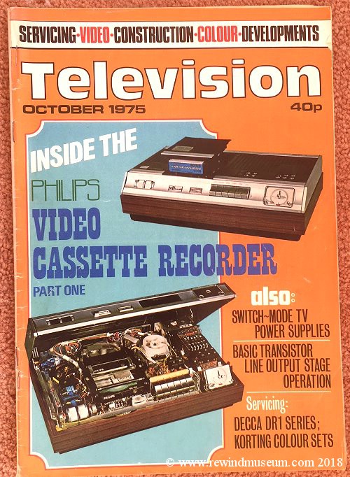 Television magazine Oct. 1975
