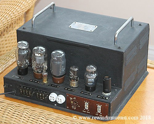 1946 Trix T.633B valve amplifier
