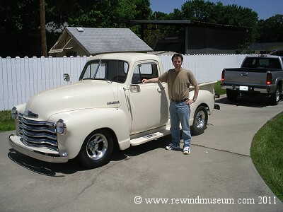 1952 Chevrolet truck hot rod You can see a picture of David above 