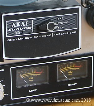 Akai 4000D reel to reel recorder