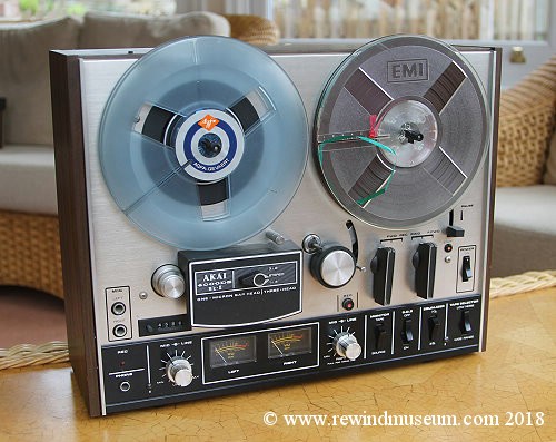 Akai 4000D reel to reel recorder