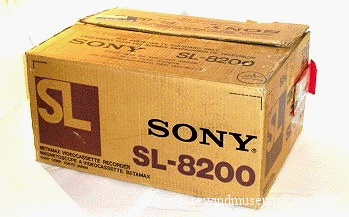 Sony SL8200 box closed