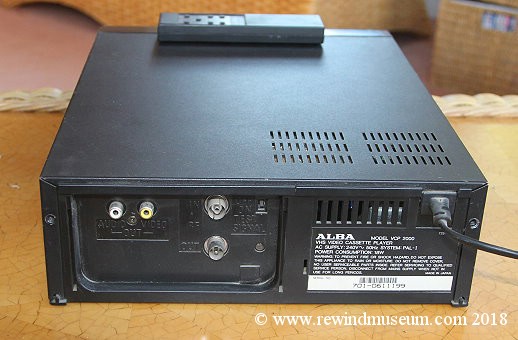 Alba VCP 2000 VHS playback only player.