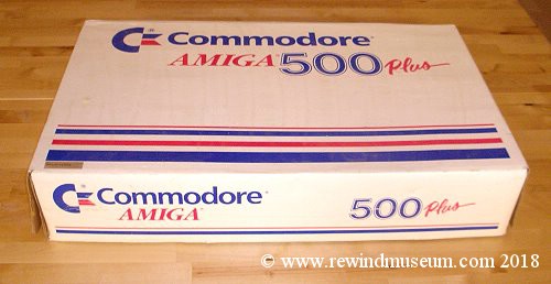 The Commodore Amiga 500 Plus.