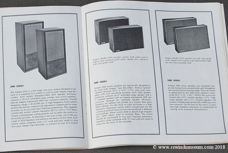 Ampex 1100 reel to reel audio tape recorder.