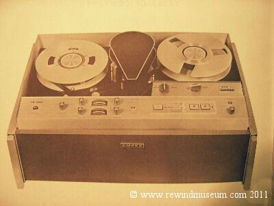 Vintage Ampex reel to reel video recorders. Ampex history. First