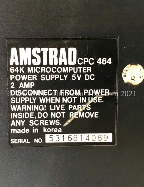 The Amstrad CPC464