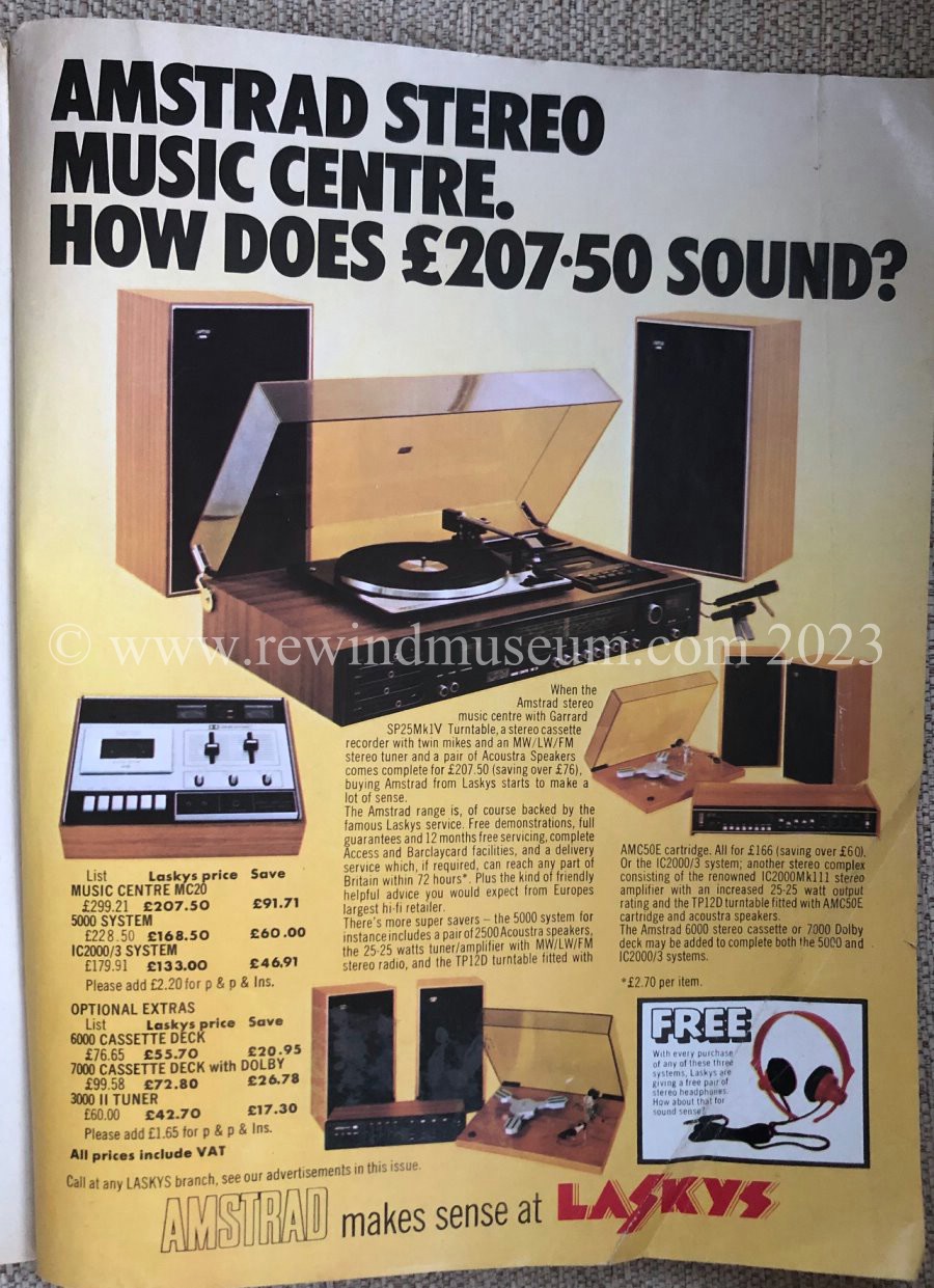 Popular Hi Fi magazine.