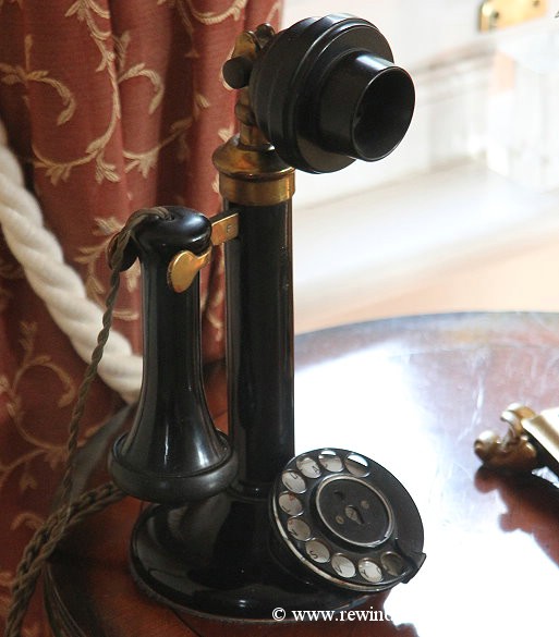 Bakelite Candlestick phone.