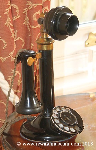 Bakelite Candlestick phone.