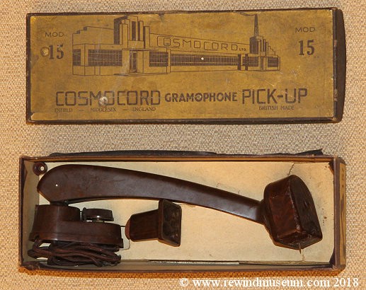Cosmocord Model 15 Pickup Arm.