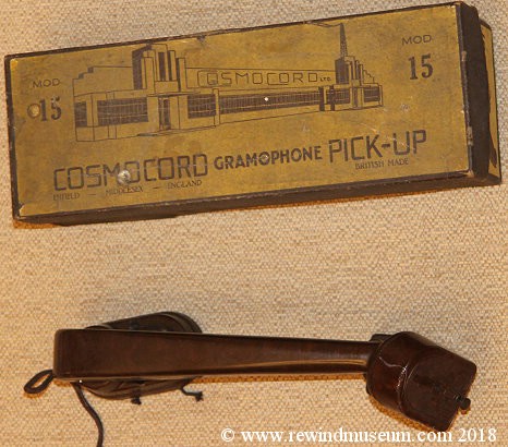 Cosmocord Model 15 Pickup Arm.