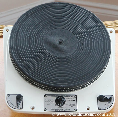 Garrard 301 turntable