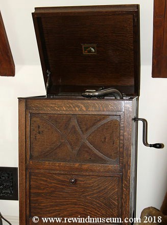 HMV Model 145 Bijou Grand gramophone.