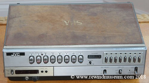JVC HR-3300 VHS video recorder.