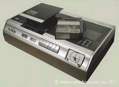 The Philips N1500 VCR.