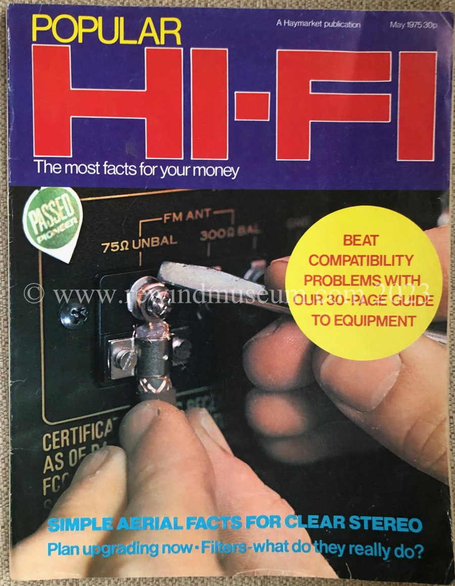 Popular Hi Fi magazine.