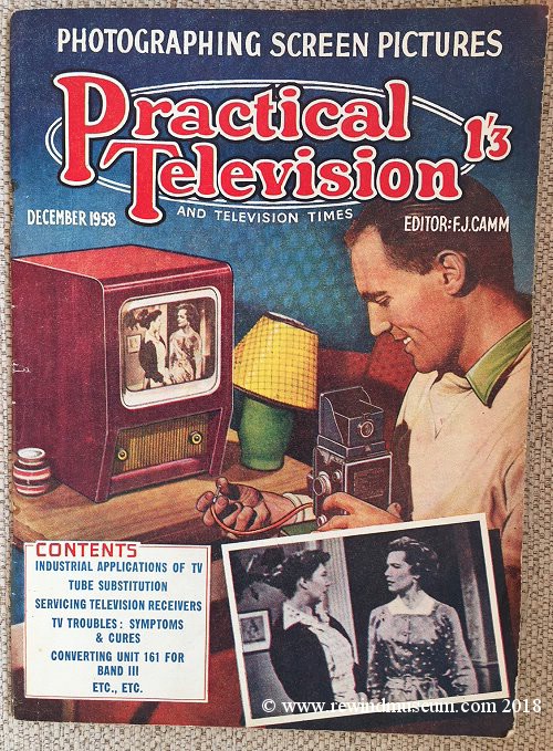 Practical Television magazine. Dec. 1958.