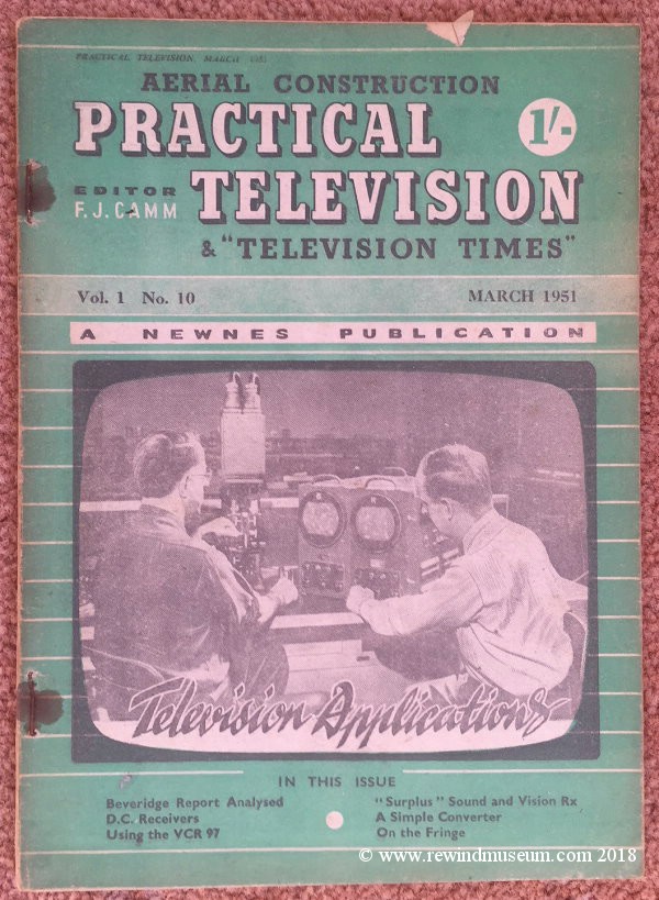 Practical Television magazine. 1951