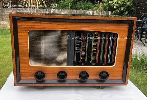 Pye P93W/U valve radio.