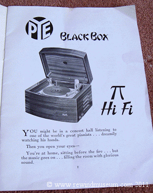 The Pye Black Box.