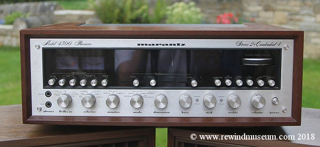 Quadraphonic sound system. Marantz Amplifier