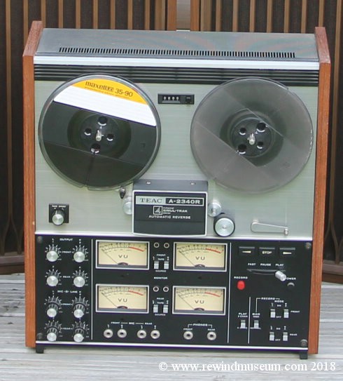 Teac A-2340R reel to reel quadraphonic tape recorder