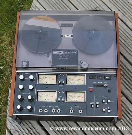 TEAC A-2340R reel to reel quadraphonic tape recorder