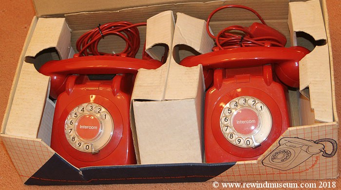 Red 706 Phones. Pair