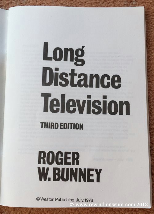 Long Distance Television by Roger Bunney.