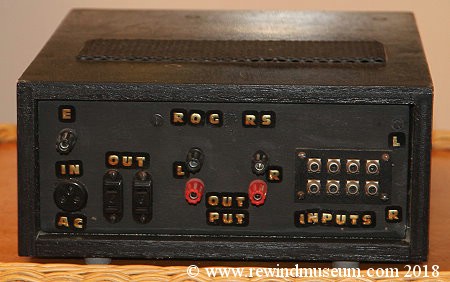 Rogers cadet III valve receiver.