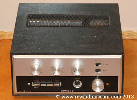 Rogers cadet III valve receiver.