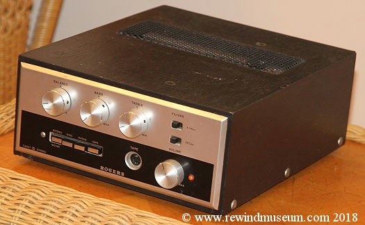 Rogers cadet III valve receiver.