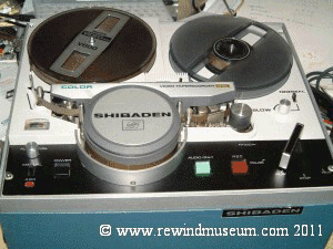 Shibaden colour reel to reel video