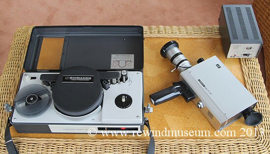 The Shibaden SV707 portable VTR